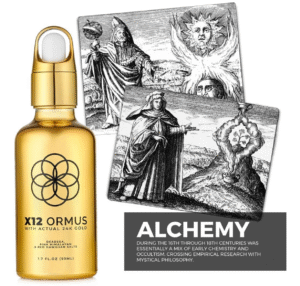 Ormus Monoatomic Gold Concentrate X12 – Liquid Gold Made by Real Alchemists - 24k Food-Grade, Dead Sea & Himalayan Salt – Supports Pineal Gland, Lucid Dreaming, Meditation - 3.4 fl oz