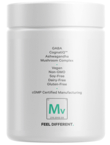 Codeage Meditate Vitamins+ Supplement - CognatiQ, DHH-B, GABA, Ashwagandha, Organic Mushrooms, Blueberries - BDNF Brain Pills and Neuroprotein - Vegan