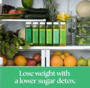 Raw Generation Deep Detox Cleanse – 7-Day Juice Cleanse with 60% Less Sugar for Weight Loss, Energy, Clearer Skin & Gut Health – 42 Chlorophyll-Packed...