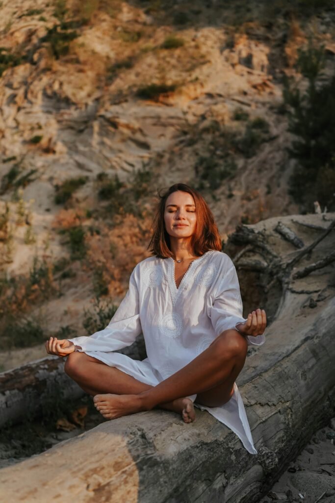 Girl Meditating